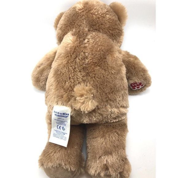 Build A Bear Lil Brownie Cub Teddy Bear Plush 14” Brown Stuffed Animal Toy CLEAN - Picture 6 of 11